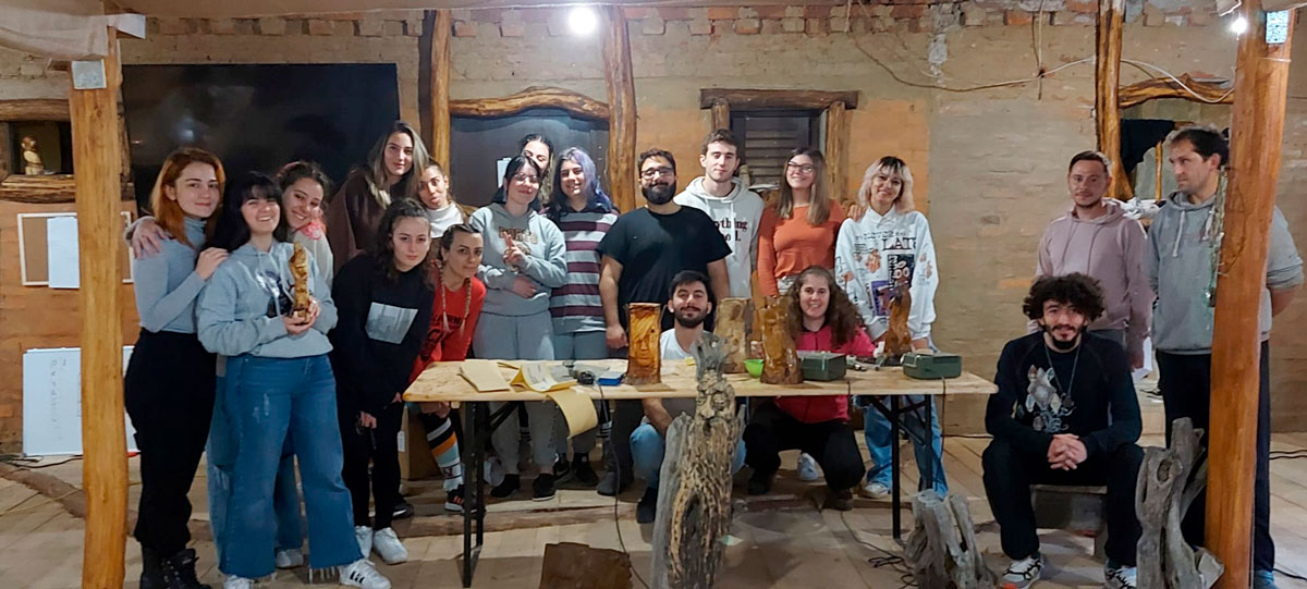 Traballo en equipo e diversidade cultural, claves no intercambio en Croacia no que participaron 8 mozos e mozas de Ponteareas