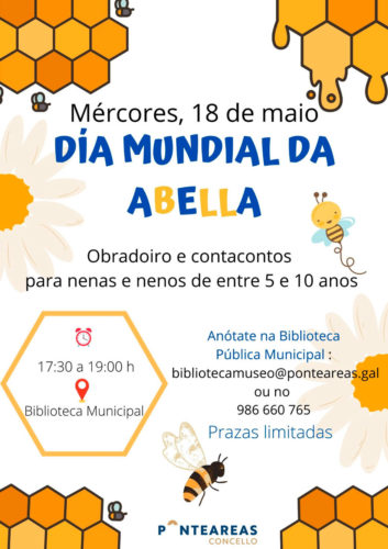 Actividades para nenos e nenas en Ponteareas para conmemorar o Día Mundial da Abella