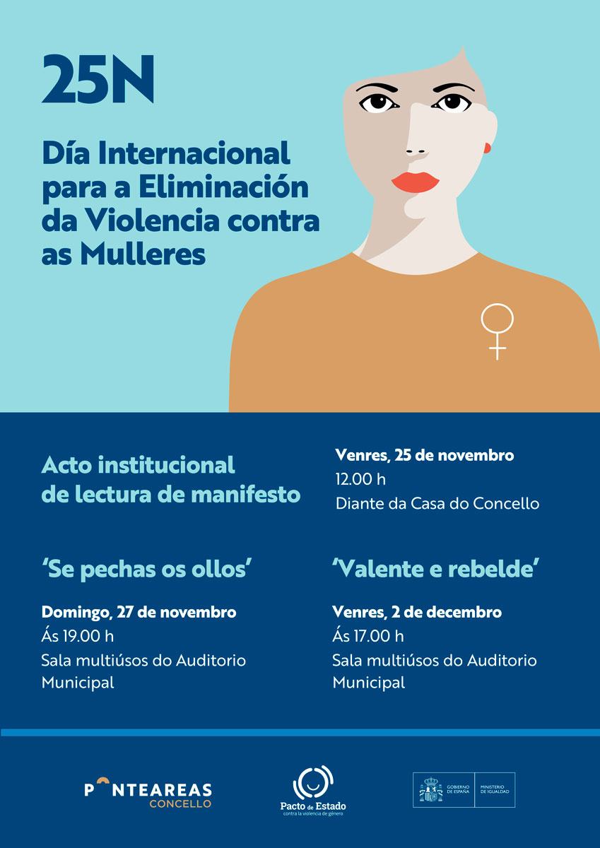 Cultura contra a violencia machista en Ponteareas