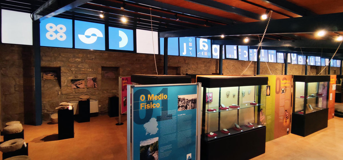 O Concello instala vinilos para protexer as obras do Museo municipal de Ponteareas da luz solar