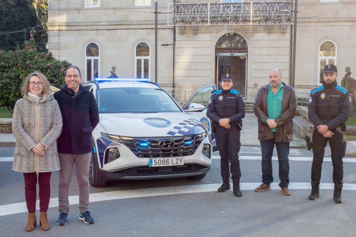 O Concello incorpora un novo vehículo todoterreo ao parque móbil da Policía Local de Ponteareas