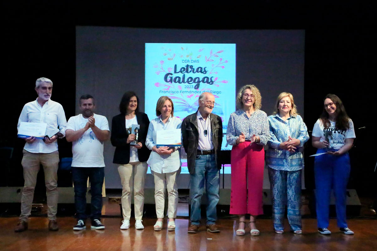 Estrada Estilismos Home, Viveiros Canedo e Bar Alimentación Fozara, gañadores dos premios ‘Ponteareas, Lingua e Empresa’