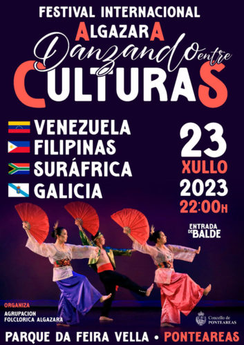 O folclore internacional resoará na noite ponteareá nunha nova edición do Festival Algazara 'Danzando entre culturas'